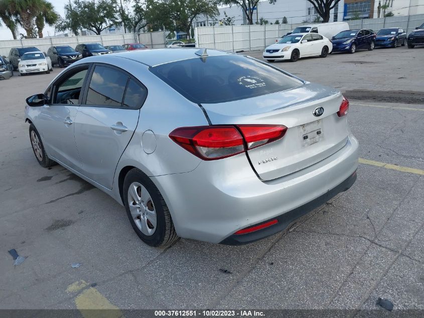 2017 KIA FORTE LX - 3KPFK4A70HE152788