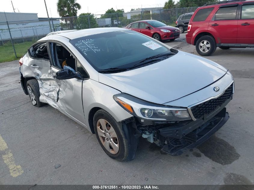 2017 KIA FORTE LX - 3KPFK4A70HE152788