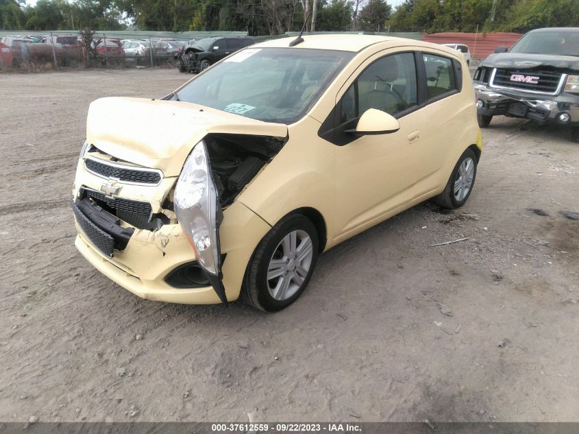 2014 CHEVROLET SPARK 1LT - KL8CD6S94EC584840