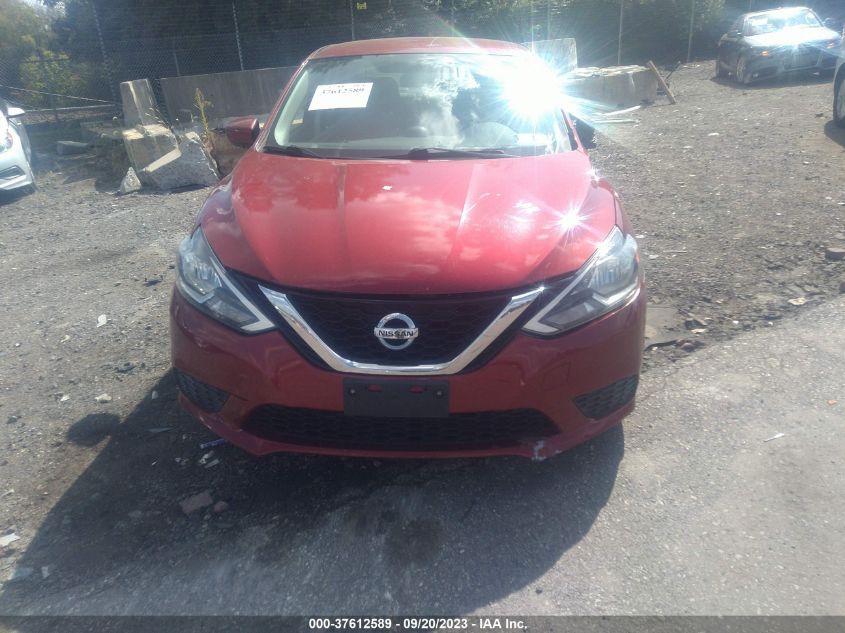 2016 NISSAN SENTRA SR/SL/S/SV/FE+ S - 3N1AB7AP1GL655853