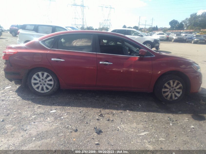 2016 NISSAN SENTRA SR/SL/S/SV/FE+ S - 3N1AB7AP1GL655853