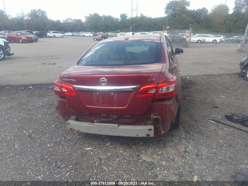 2016 NISSAN SENTRA SR/SL/S/SV/FE+ S - 3N1AB7AP1GL655853