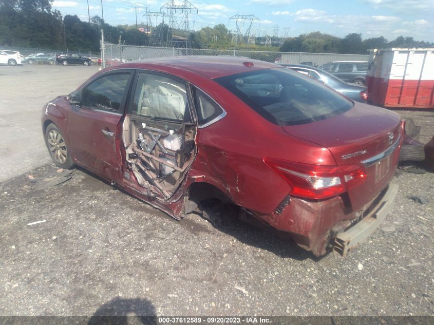 2016 NISSAN SENTRA SR/SL/S/SV/FE+ S - 3N1AB7AP1GL655853