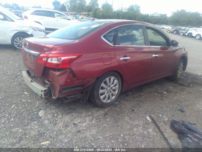 2016 NISSAN SENTRA SR/SL/S/SV/FE+ S - 3N1AB7AP1GL655853