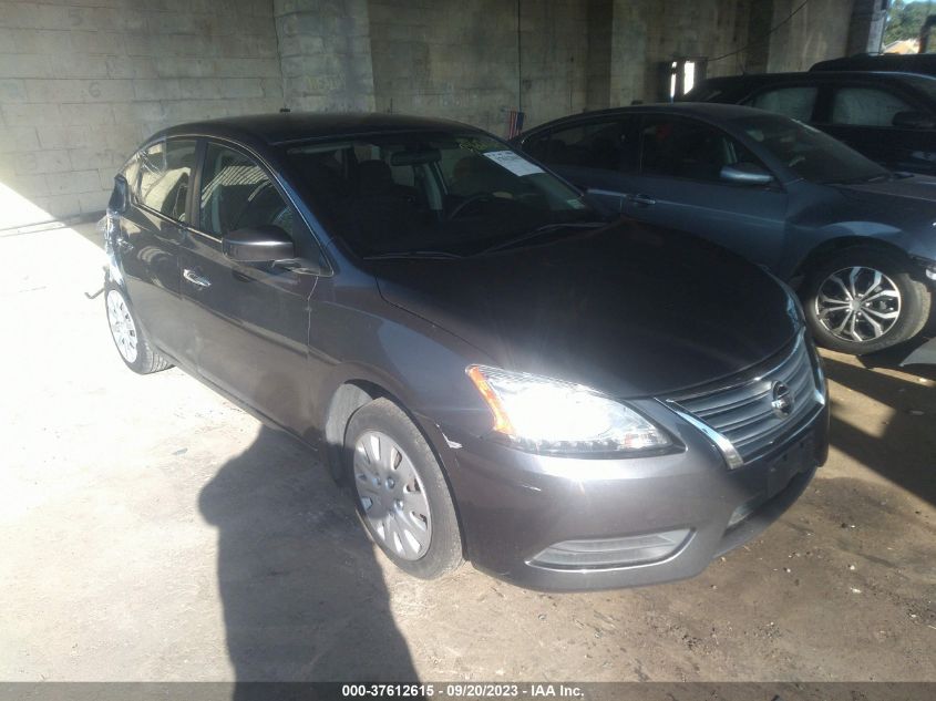 2013 NISSAN SENTRA S/SV/SR/SL - 3N1AB7AP6DL796557