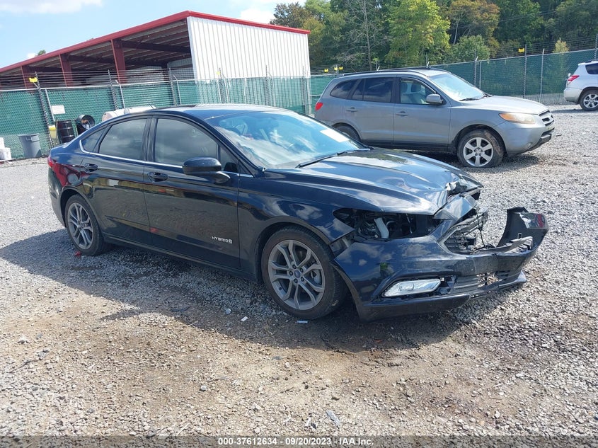 VIN 3FA6P0LU1HR325004 2017 FORD FUSION HYBRID SE