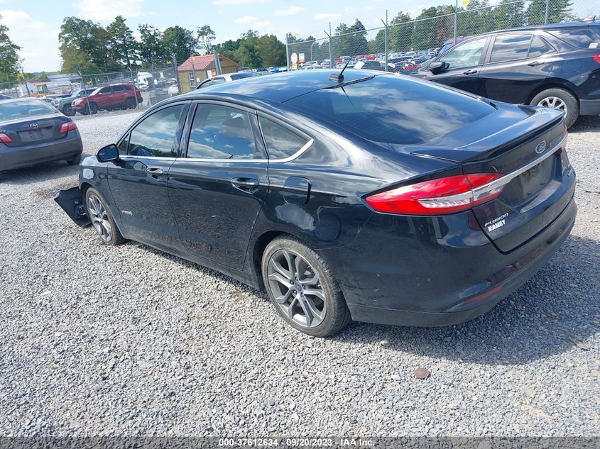 VIN 3FA6P0LU1HR325004 2017 FORD FUSION HYBRID SE