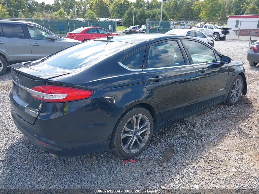VIN 3FA6P0LU1HR325004 2017 FORD FUSION HYBRID SE