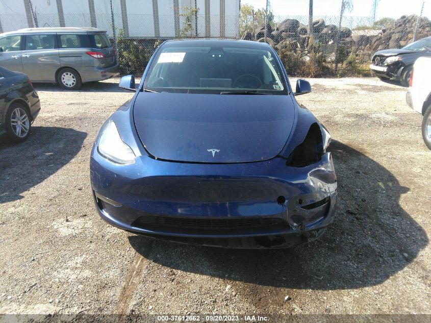 2021 TESLA MODEL Y LONG RANGE - 5YJYGDEE4MF232263