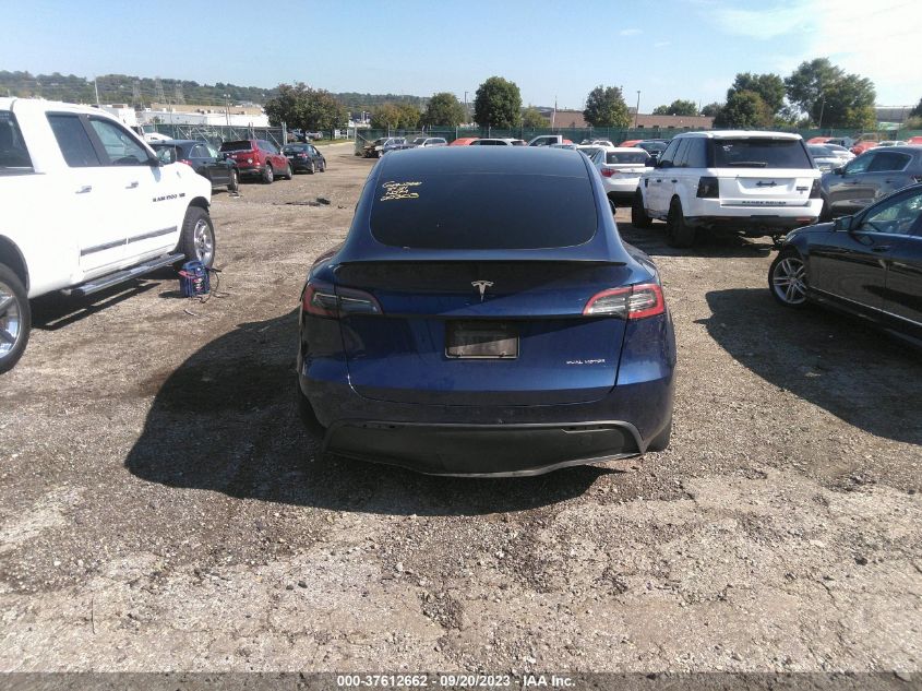 2021 TESLA MODEL Y LONG RANGE - 5YJYGDEE4MF232263
