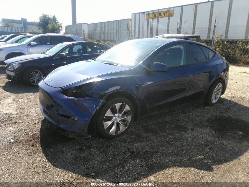 2021 TESLA MODEL Y LONG RANGE - 5YJYGDEE4MF232263