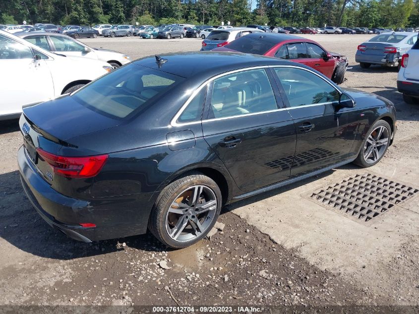 2017 AUDI A4 PREMIUM PLUS - WAUENAF49HN036370