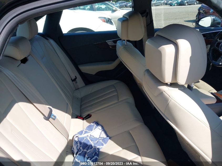 2017 AUDI A4 PREMIUM PLUS - WAUENAF49HN036370