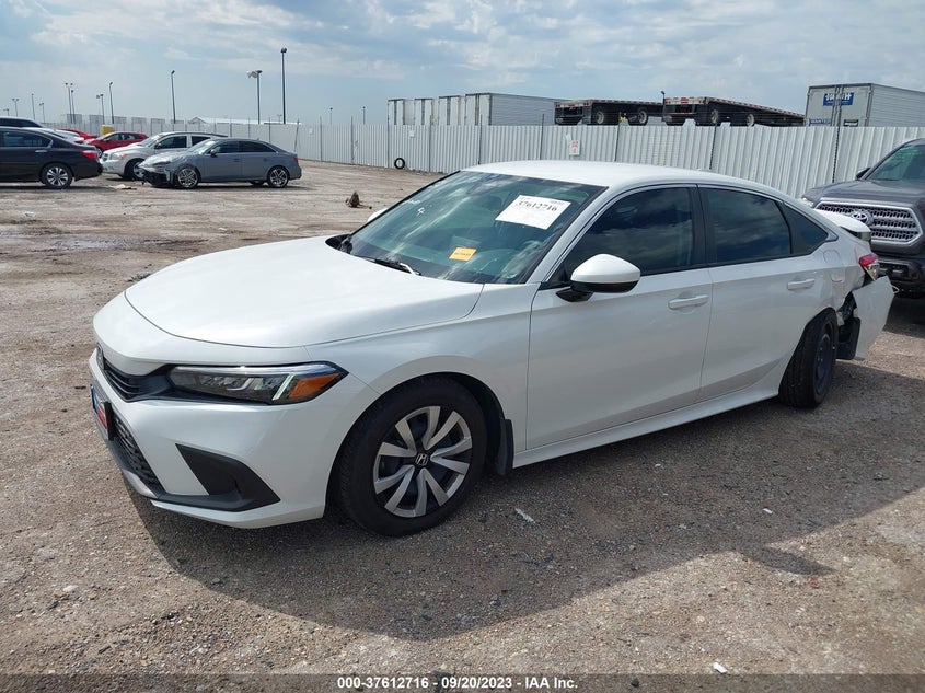 VIN 2HGFE2F21PH534339 2023 HONDA CIVIC SEDAN LX