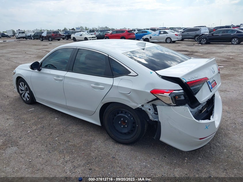 VIN 2HGFE2F21PH534339 2023 HONDA CIVIC SEDAN LX