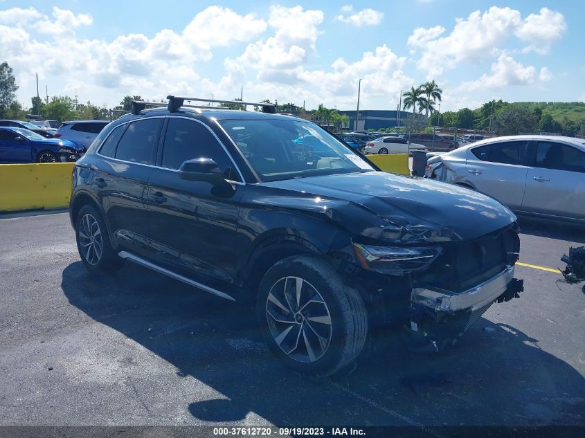 VIN WA1BAAFY0M2064343 2021 AUDI Q5 PREMIUM PLUS