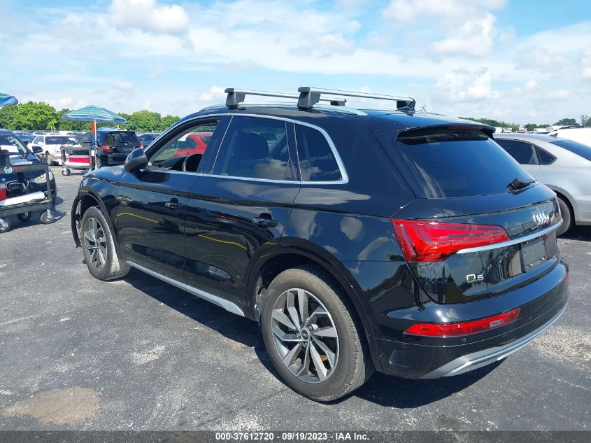 VIN WA1BAAFY0M2064343 2021 AUDI Q5 PREMIUM PLUS