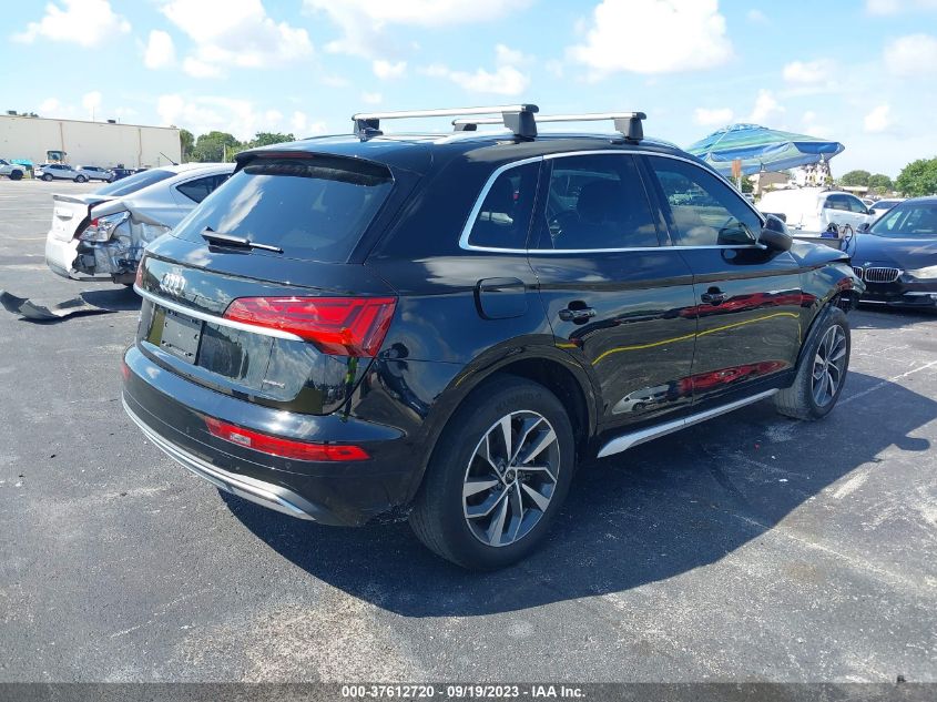 VIN WA1BAAFY0M2064343 2021 AUDI Q5 PREMIUM PLUS