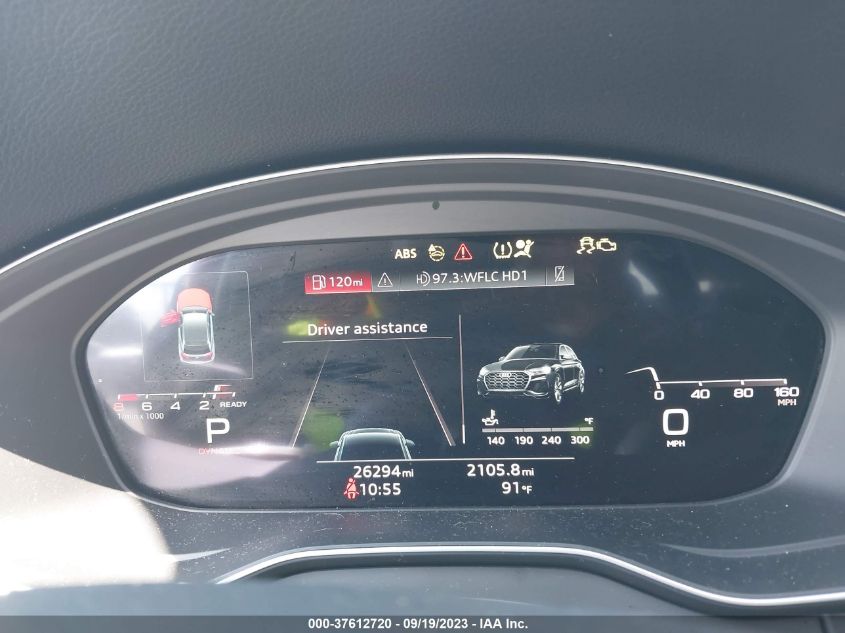 VIN WA1BAAFY0M2064343 2021 AUDI Q5 PREMIUM PLUS