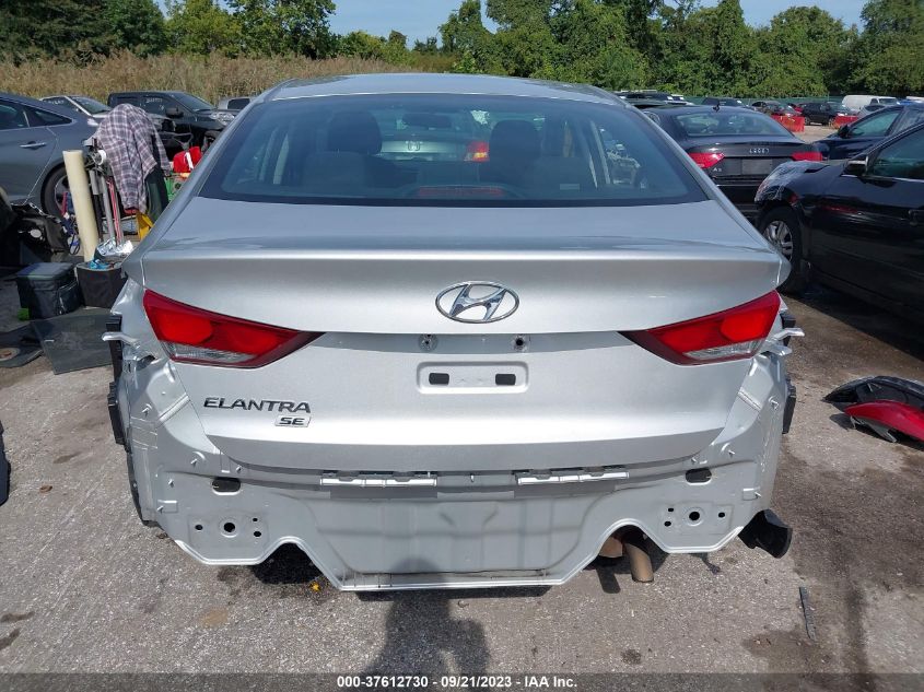 2018 HYUNDAI ELANTRA SE - 5NPD74LF9JH329126