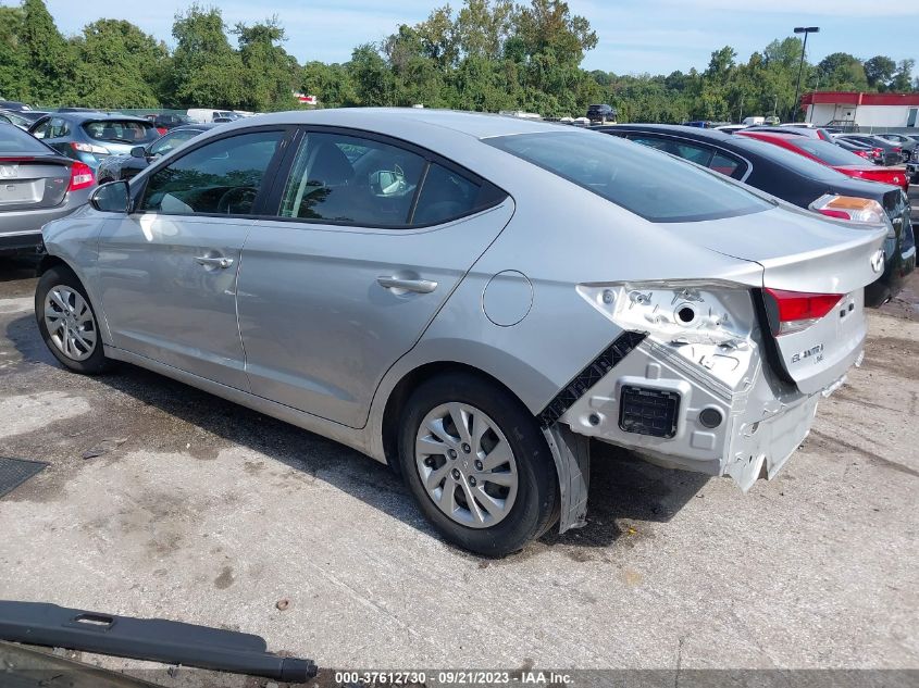 2018 HYUNDAI ELANTRA SE - 5NPD74LF9JH329126