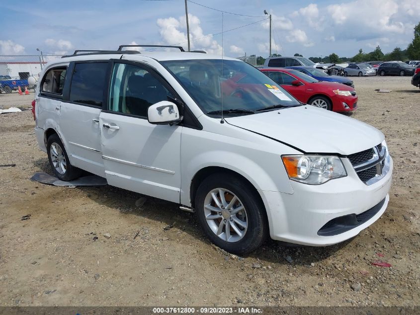 2016 DODGE GRAND CARAVAN SXT - 2C4RDGCG6GR344073