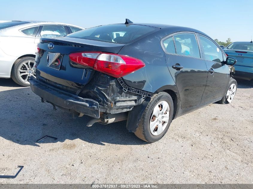 2016 KIA FORTE LX - KNAFK4A69G5520271