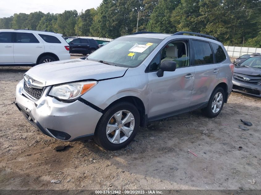 2015 SUBARU FORESTER 2.5I - JF2SJABC1FH443367
