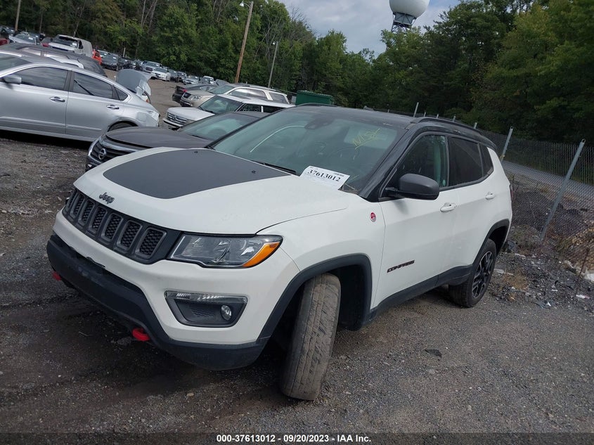 VIN 3C4NJDDB5MT601290 2021 JEEP COMPASS TRAILHAWK