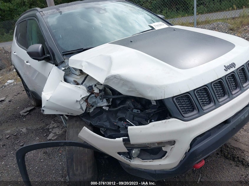 VIN 3C4NJDDB5MT601290 2021 JEEP COMPASS TRAILHAWK