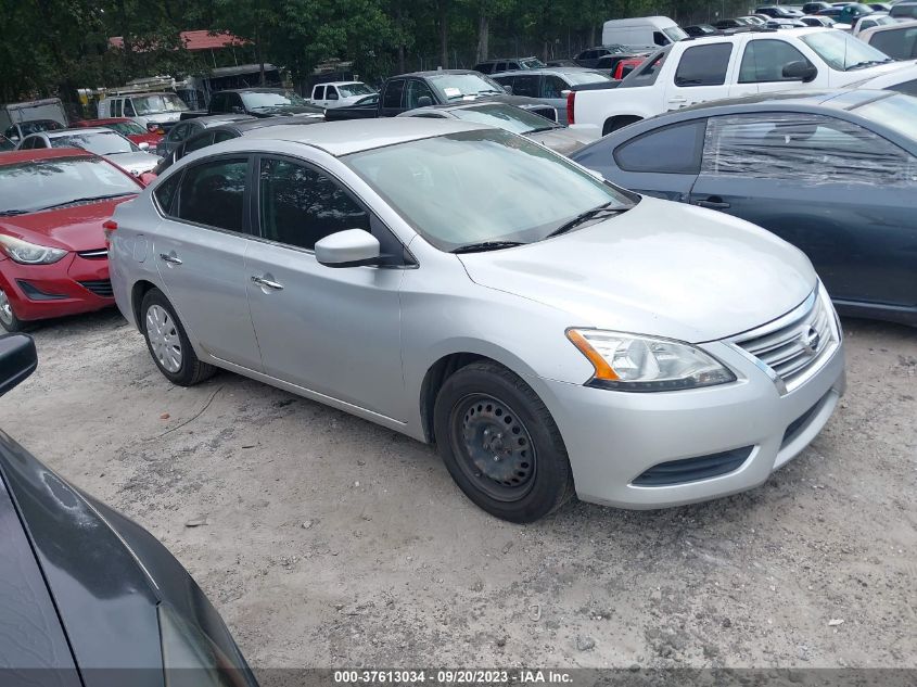 2014 NISSAN SENTRA S - 3N1AB7APXEY249733