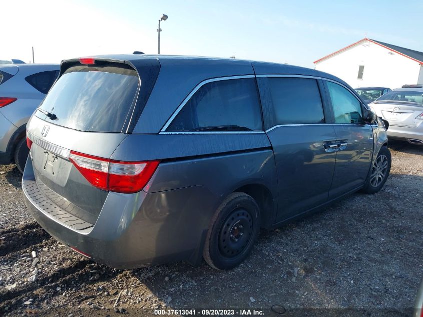 2013 HONDA ODYSSEY EX-L - 5FNRL5H66DB059257
