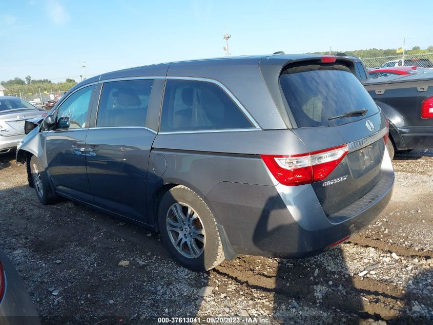 2013 HONDA ODYSSEY EX-L - 5FNRL5H66DB059257