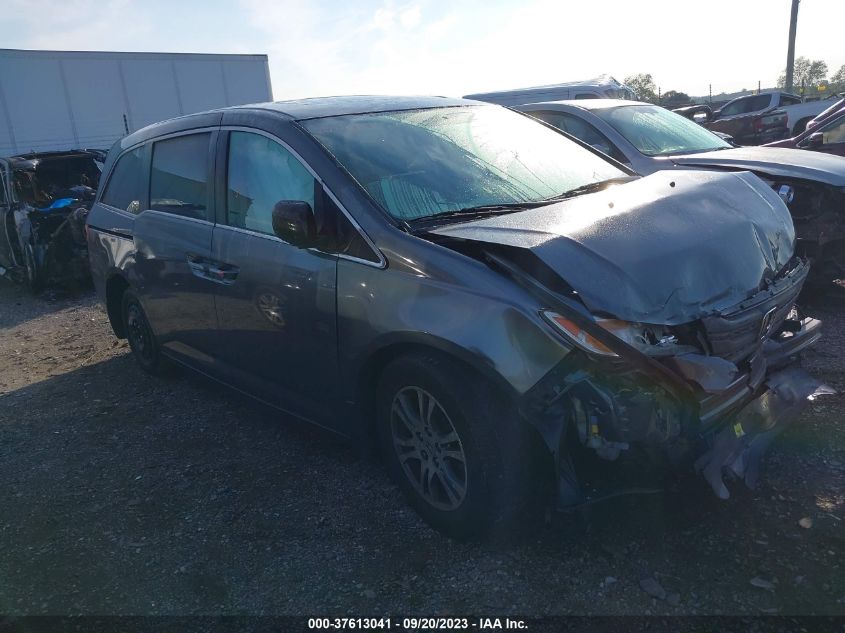 2013 HONDA ODYSSEY EX-L - 5FNRL5H66DB059257
