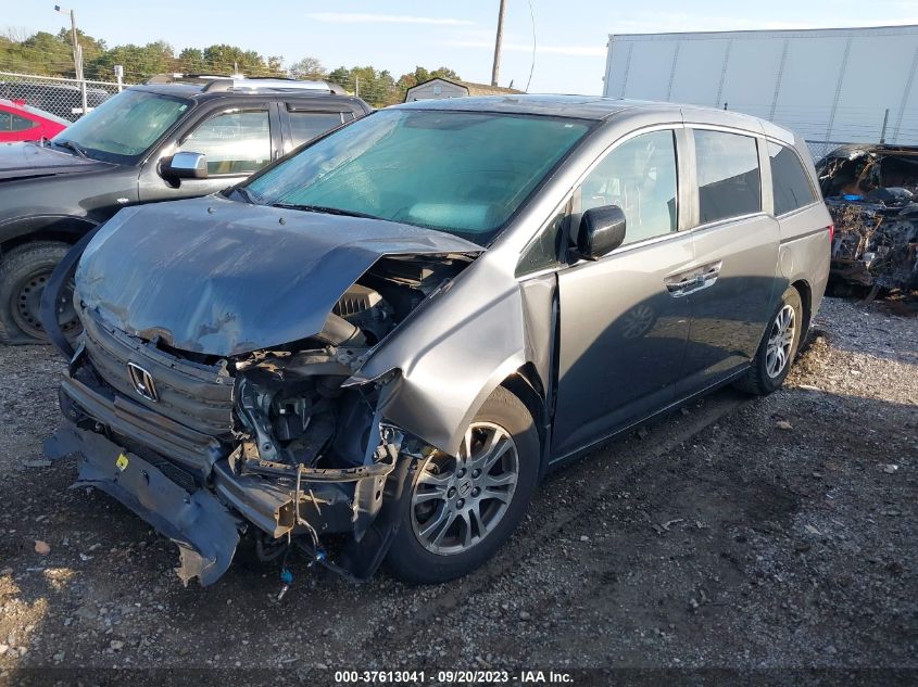 2013 HONDA ODYSSEY EX-L - 5FNRL5H66DB059257