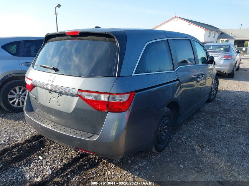 2013 HONDA ODYSSEY EX-L - 5FNRL5H66DB059257