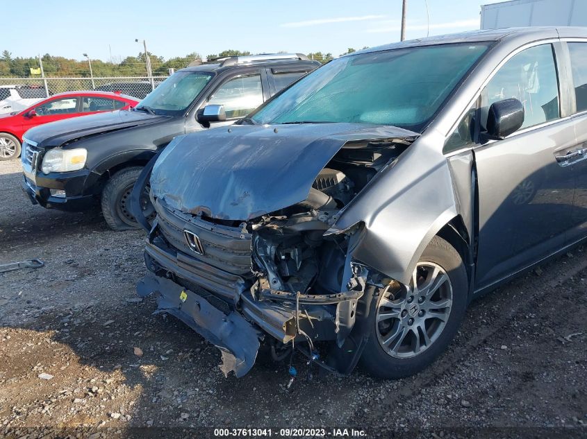 2013 HONDA ODYSSEY EX-L - 5FNRL5H66DB059257