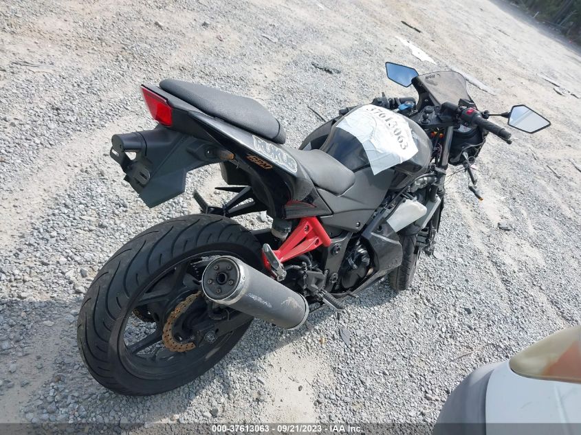 2011 KAWASAKI EX250 J JKAEXMJ16BDA88495