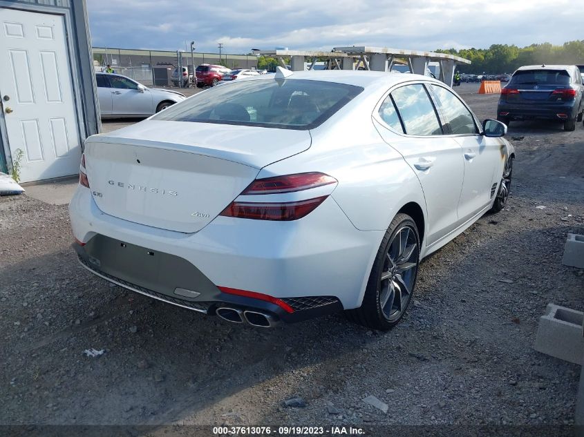 2023 GENESIS G70 PRESTIGE - KMTG34TA5PU129387