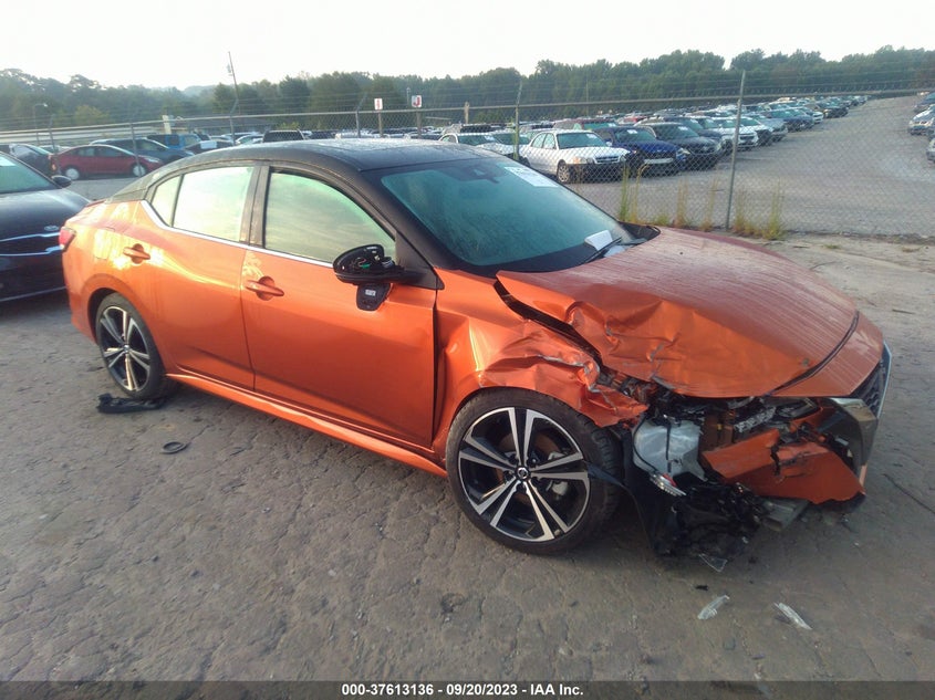 VIN 3N1AB8DV5MY225063 2021 NISSAN SENTRA SR