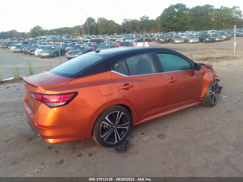 VIN 3N1AB8DV5MY225063 2021 NISSAN SENTRA SR