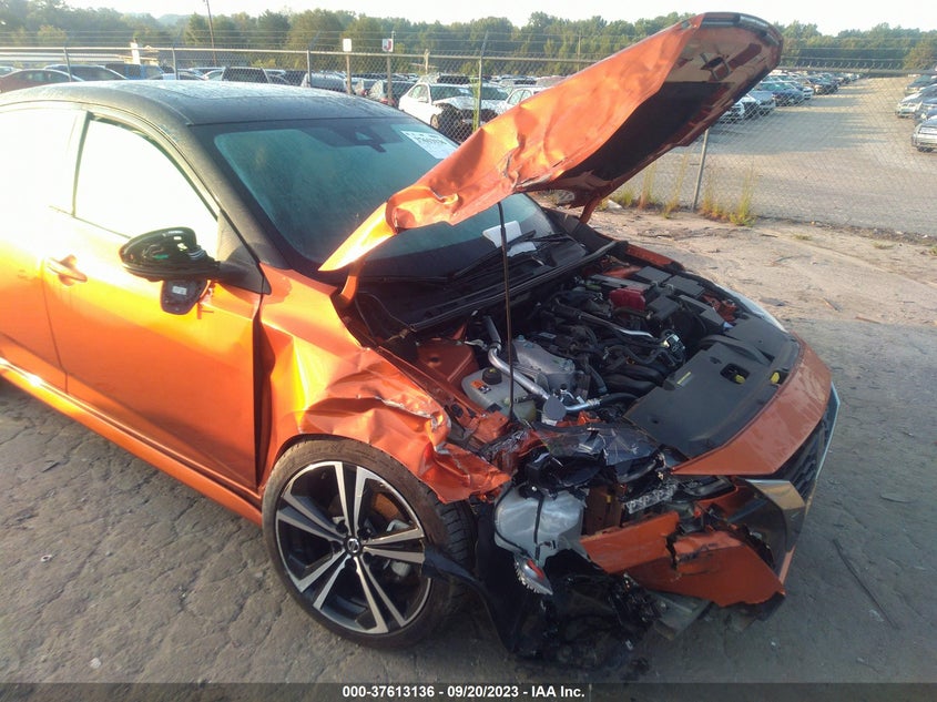 VIN 3N1AB8DV5MY225063 2021 NISSAN SENTRA SR