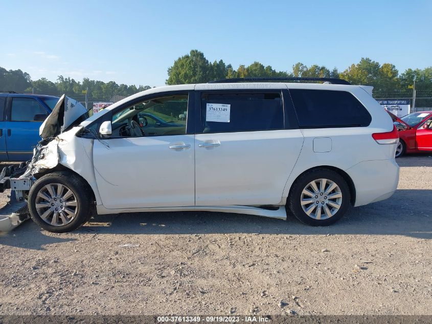 2013 TOYOTA SIENNA XLE AAS/XLE/LTD - 5TDYK3DC3DS366363