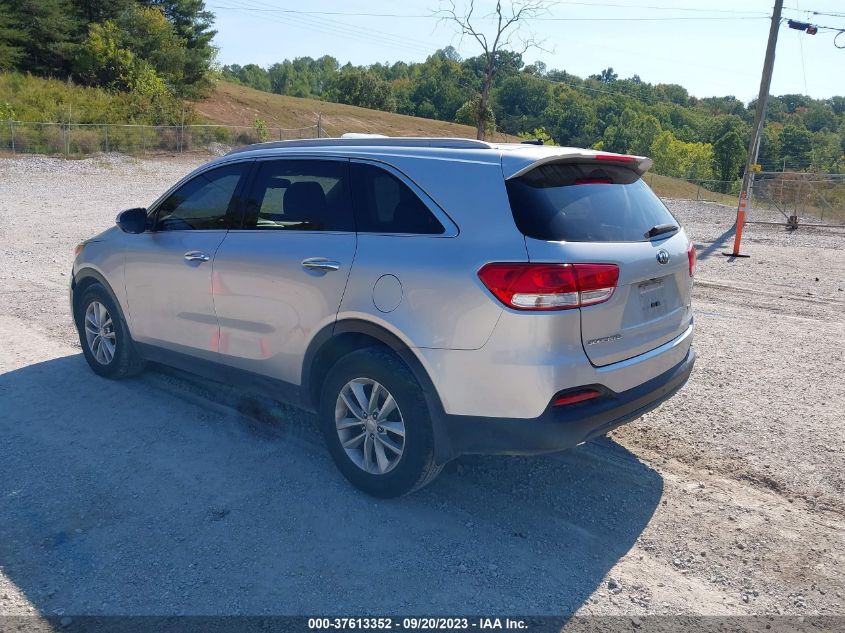 2017 KIA SORENTO LX - 5XYPG4A37HG233258