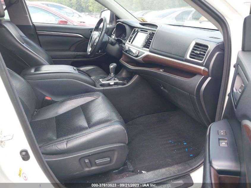 2016 TOYOTA HIGHLANDER HYBRID LIMITED - 5TDDCRFH9GS013993