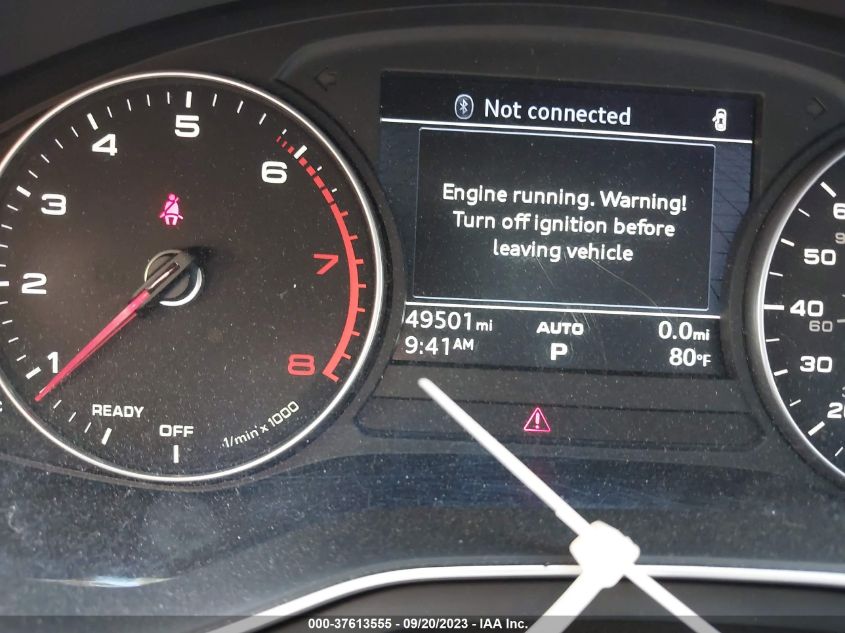 2018 AUDI A4 PREMIUM - WAUKMAF40JA138529