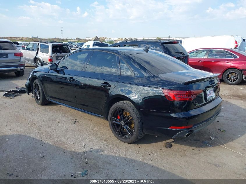 2018 AUDI A4 PREMIUM - WAUKMAF40JA138529