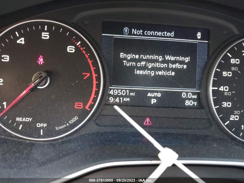 2018 AUDI A4 PREMIUM - WAUKMAF40JA138529