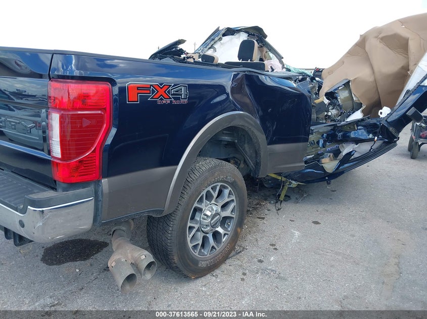 2022 FORD SUPER DUTY F-250 SRW 6.7L V8   N(VIN: 1FT7W2BT4NEF03699