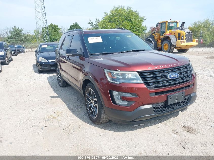 2016 FORD EXPLORER SPORT - 1FM5K8GTXGGB93009